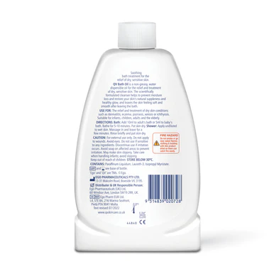 QV Bath Oil 500ml - Image 2