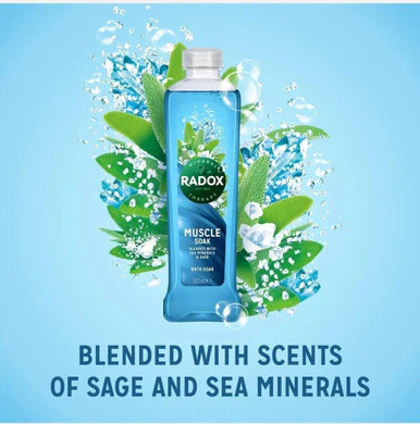 Radox Bath Soak Muscle Soak 500ml - Image 2