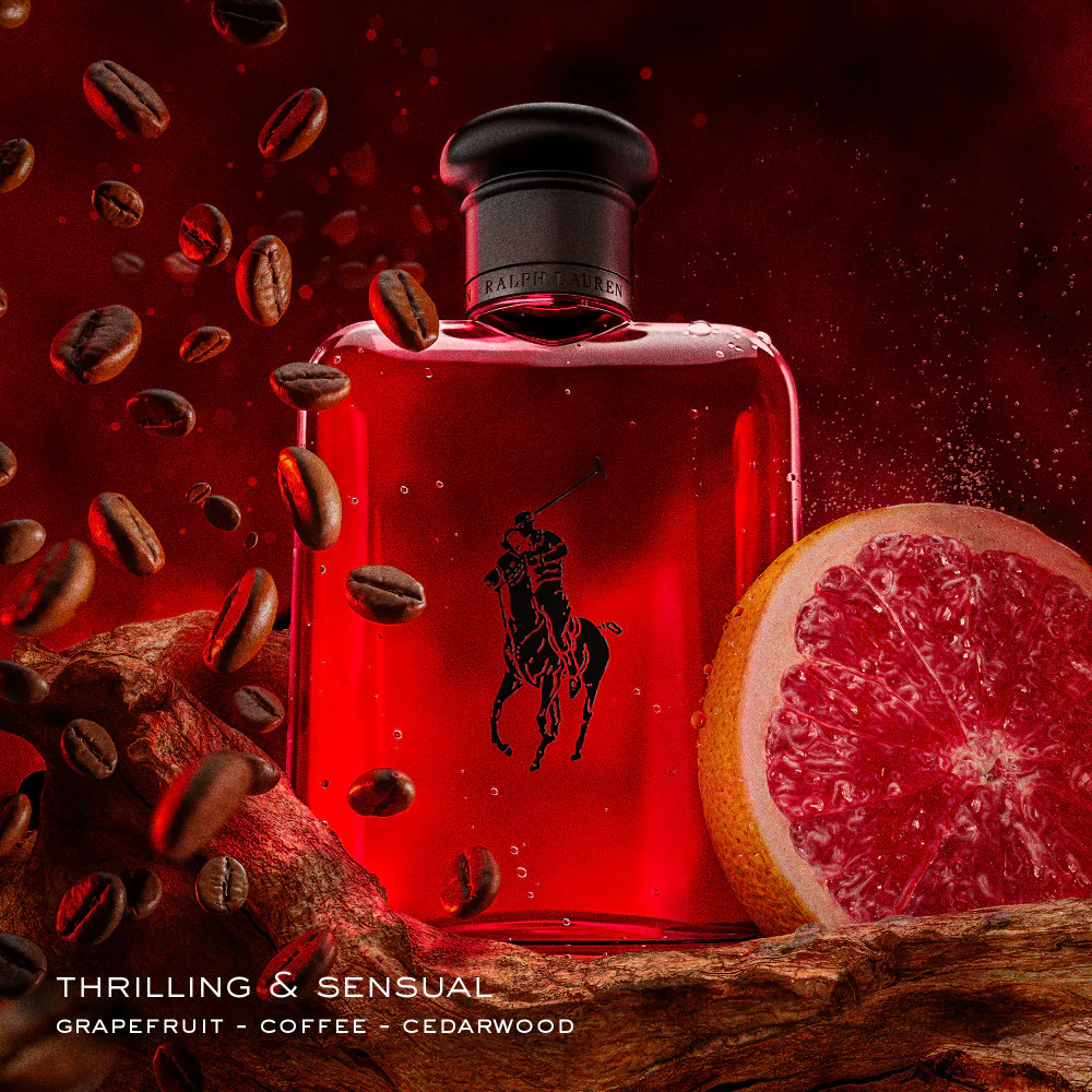 Ralph Lauren Polo Red Eau De Toilette 125ml - Image 7