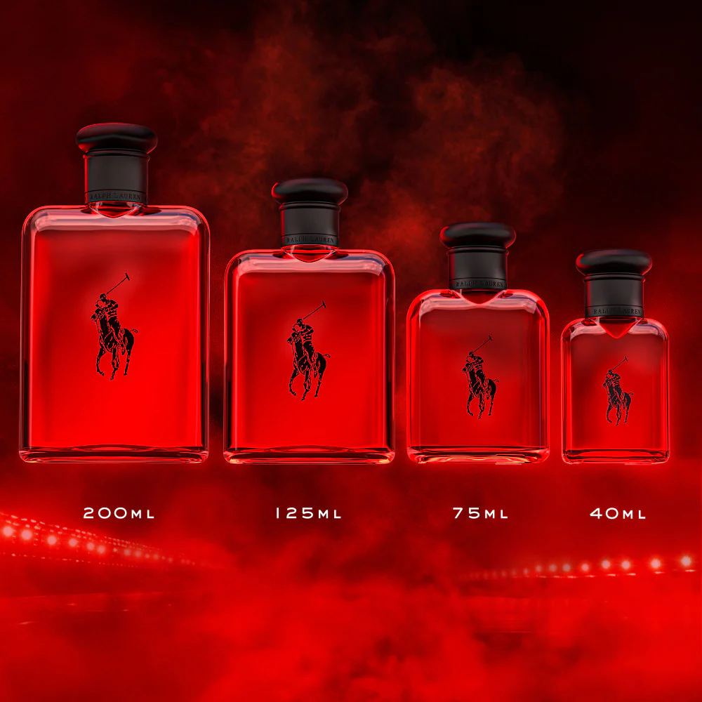 Ralph Lauren Polo Red Eau De Toilette 75ml - Image 8