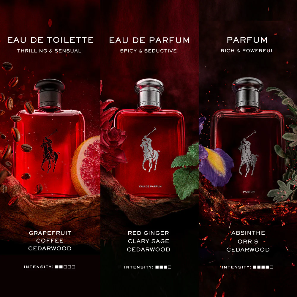 Ralph Lauren Polo Red Parfum 125ml - Image 3
