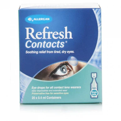 Refresh Contacts Vials 20 x 0.4ml