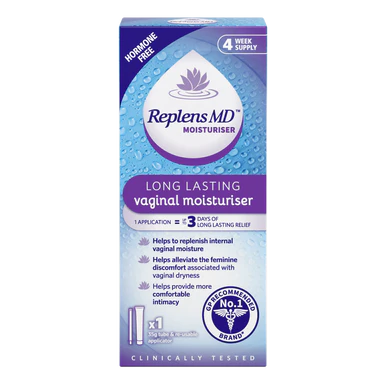 Replens Tube & Re-Usable Applicator 1 Month Treatment