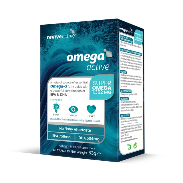 Revive Active Omega Active Capsules 30 Day Pack