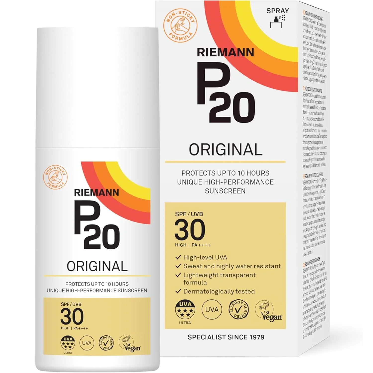 Riemann P20 Original SPF30 Spray