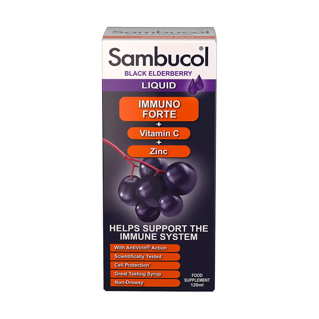 Sambucol Immuno Forte Liquid 6 Pack - Image 2