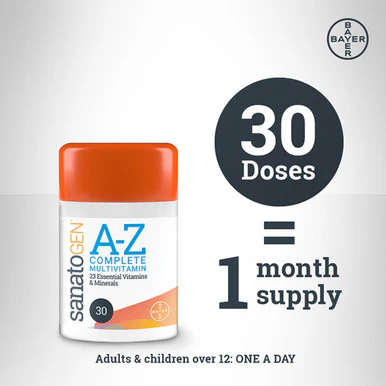 Sanatogen A-Z Complete Multivitamin 30 Tablets - Image 3
