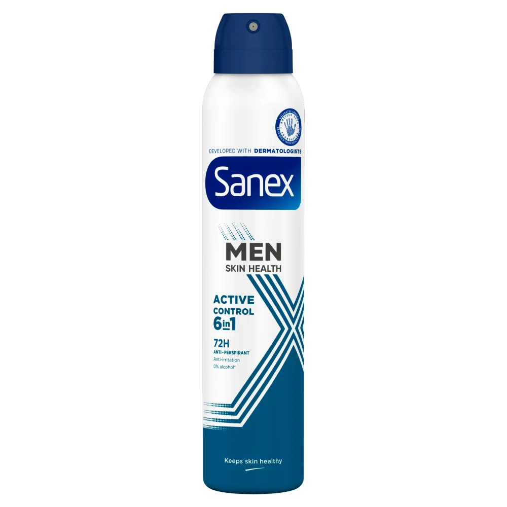 Sanex Men Anti-Perspirant 72hr Active Control 200ml