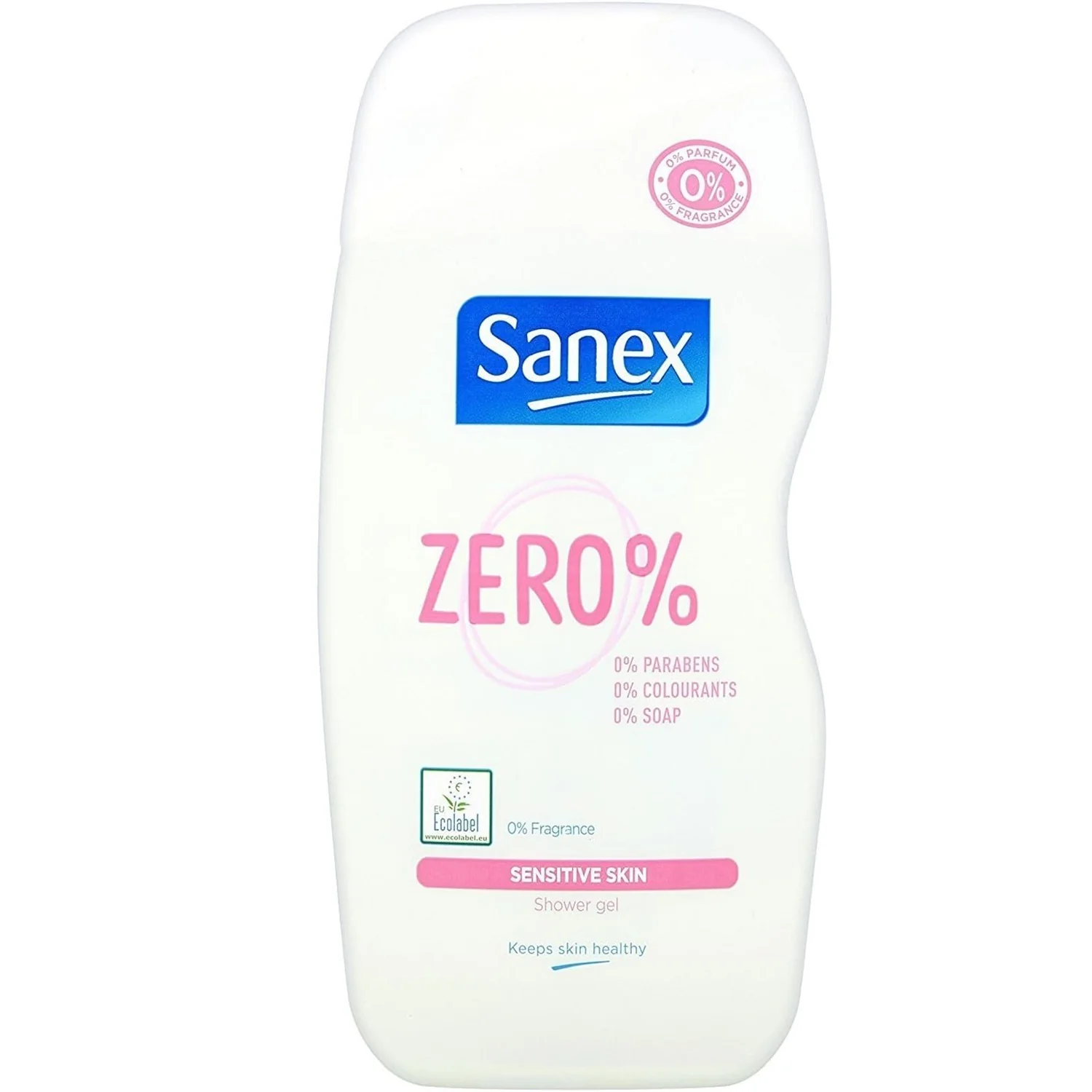 Sanex Zero% Sensitive Skin Shower Gel 225ml