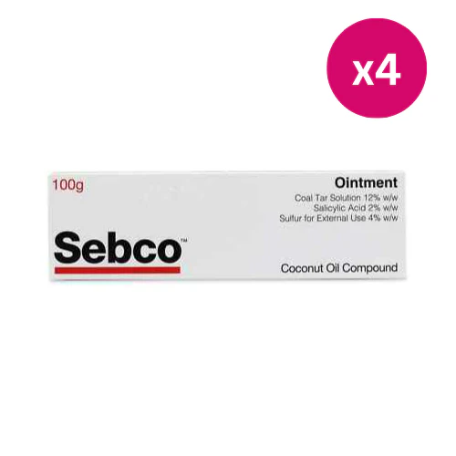 Sebco Ointment 100g x4
