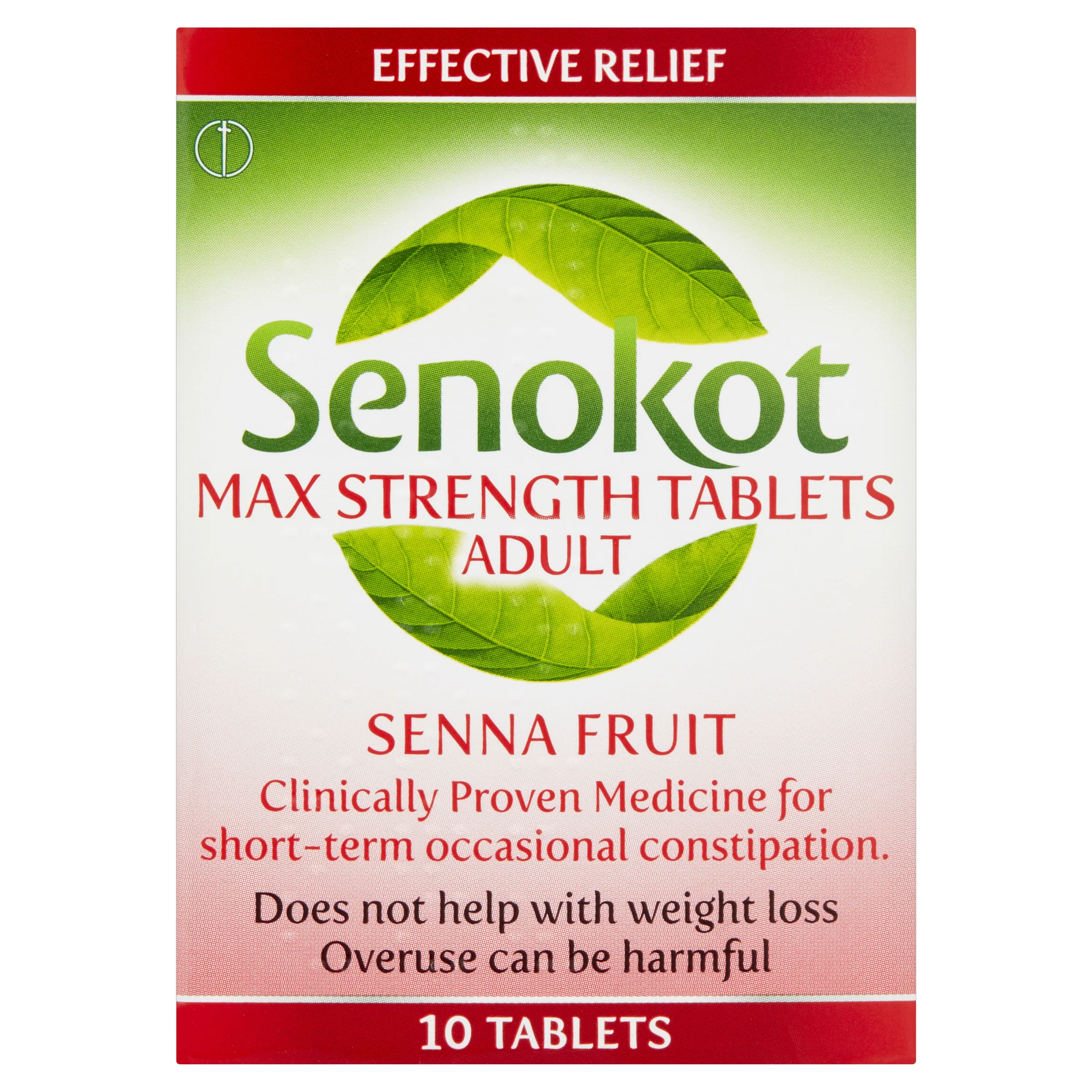 Senokot Max Strength 10 Tablets