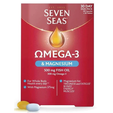 Seven Seas Omega 3 and Magnesium