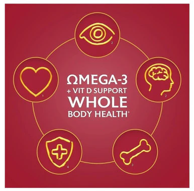 Seven Seas Omega 3 Extra Strength 30 Capsules - Image 2