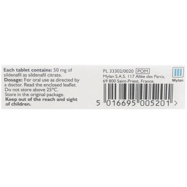 Sildenafil 50mg 8 Tablets - Image 3