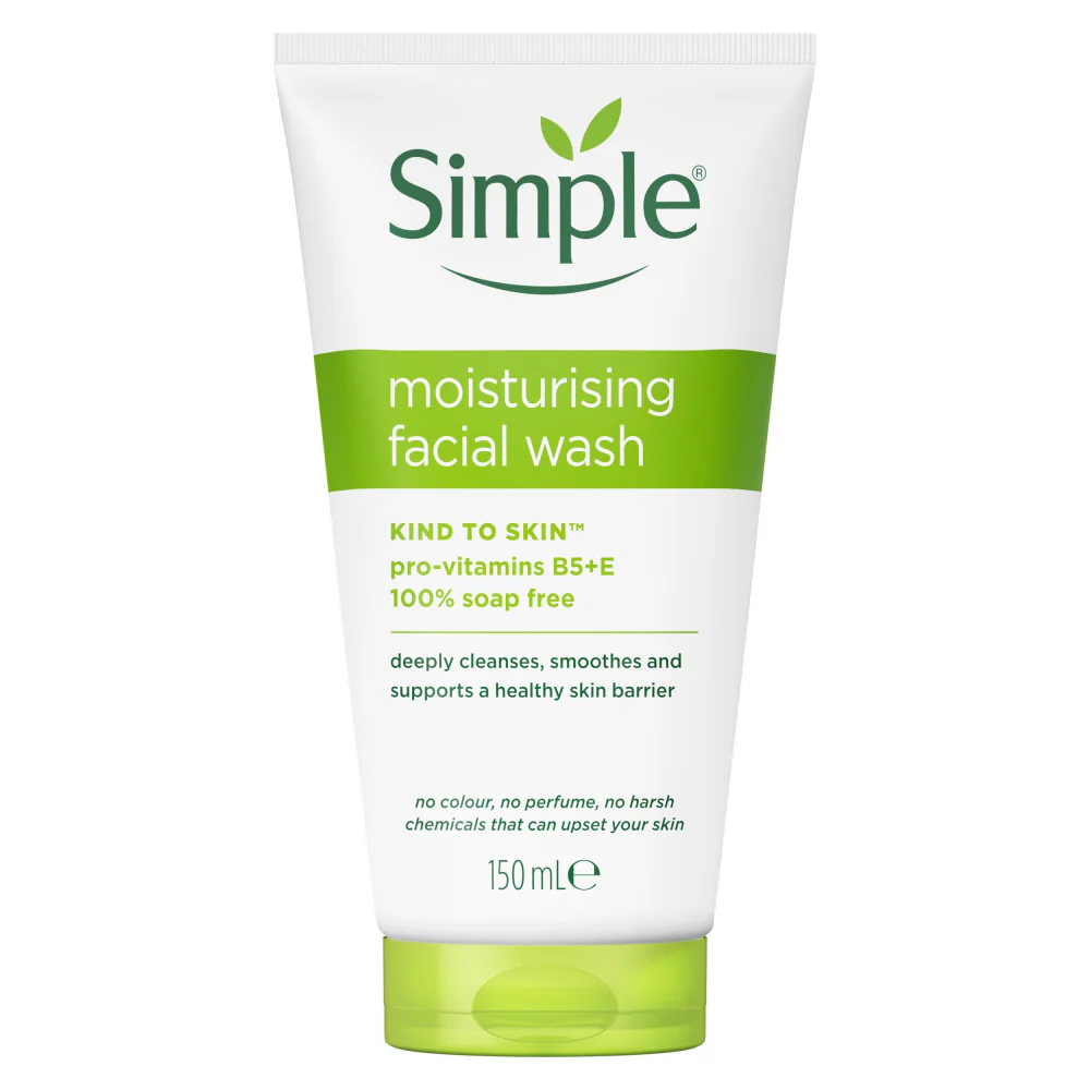 Simple Kind To Skin Face Wash Moisturising 150ml