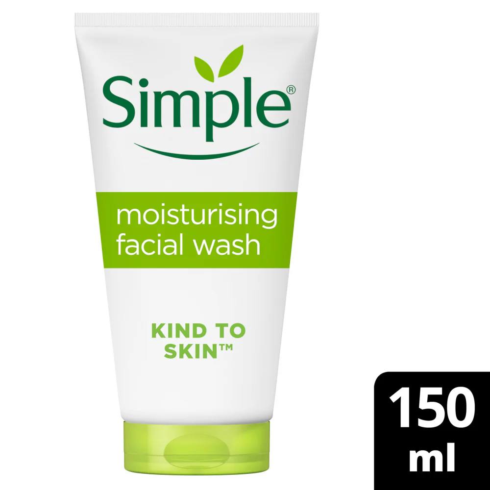 Simple Kind To Skin Face Wash Moisturising 150ml - Image 5