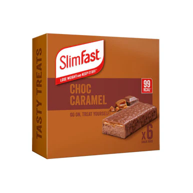 SlimFast Chocolate Caramel Treat Bar Multipack 6 x 26g
