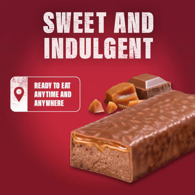 SlimFast Chocolate Caramel Treat Bar Multipack 6 x 26g - Image 4