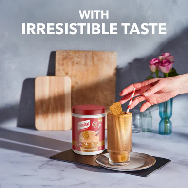 SlimFast Powder Caramelised Biscuit 365g x3 - Image 4