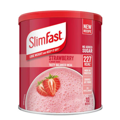 SlimFast Powder Tin Strawberry 365g