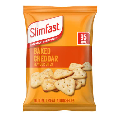 SlimFast Snack Bag Cheddar Bites 22g