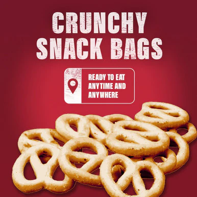 SlimFast Snack Bag Sour Cream Pretzel 23g - Image 4