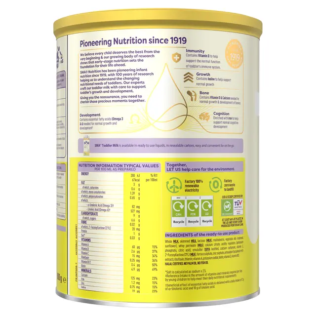 SMA PRO Follow On Milk 6 Month+ 800g - Image 3