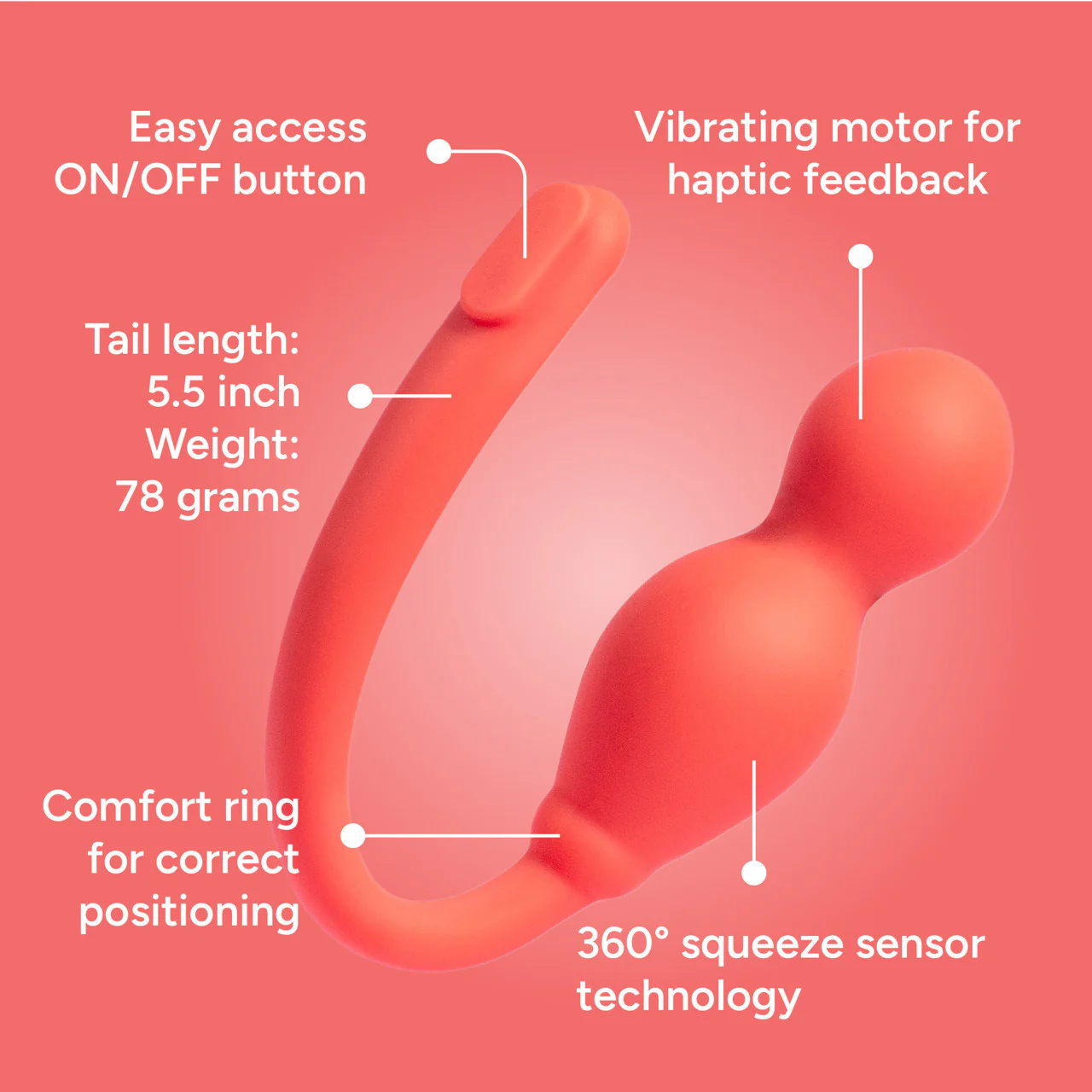 Smile Makers Pelvic Partner Pelvic Floor Trainer - Image 5
