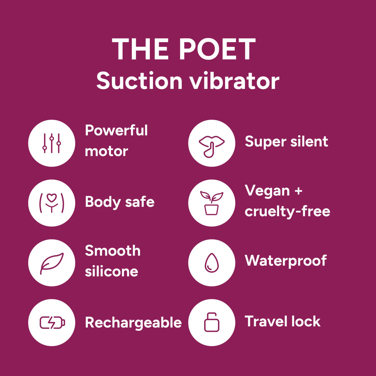 Smile Makers The Poet Clitoral Suction Stimulator - Image 2