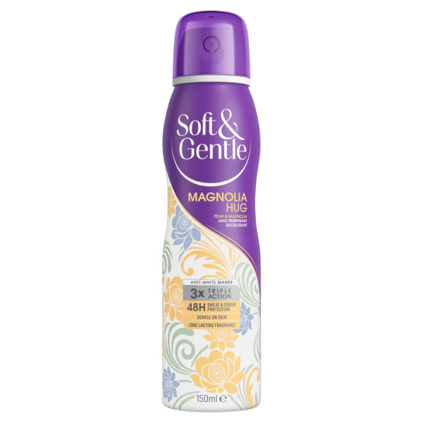Soft & Gentle Anti-Perspirant Deodorant Spray Magnolia Hug 150ml