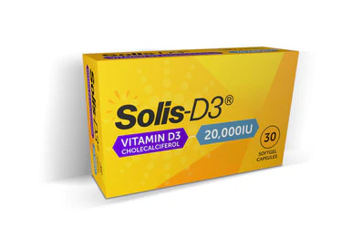 Solis-D3 20,000iu Softgel Capsules