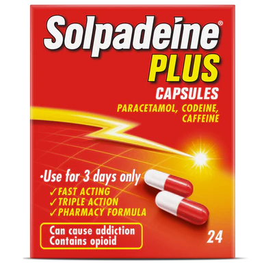 Solpadeine Plus 24 Capsules