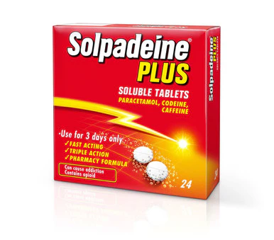 Solpadeine Plus Soluble 24 Tablets - Image 2