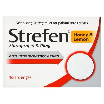 Strefen honey & lemon 16 lozenges
