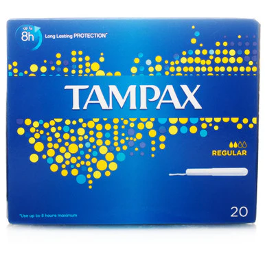 Tampax Regular Tampons 20 Pack