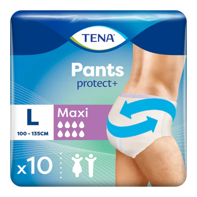 TENA Incontinence Pants Maxi Large Size 10 Pack
