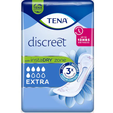 TENA Lady Discreet Extra incontinence Pads 10 Pack
