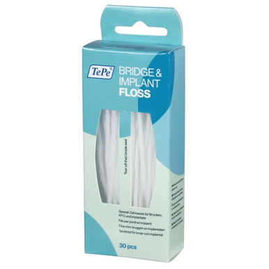TePe Bridge & Implant Floss 30 Pieces