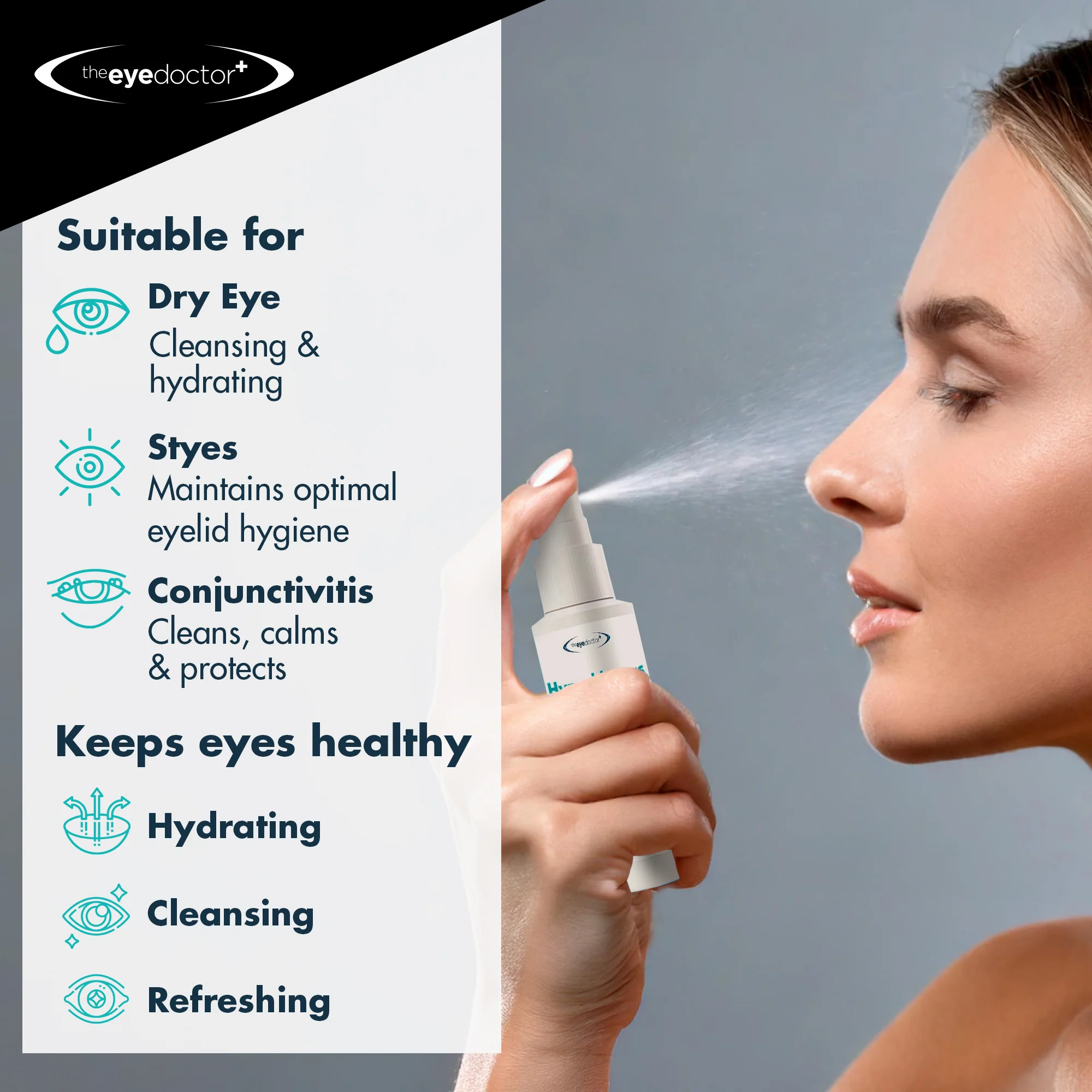 The Eye Doctor Hypochlorous Spray 100ml - Image 2