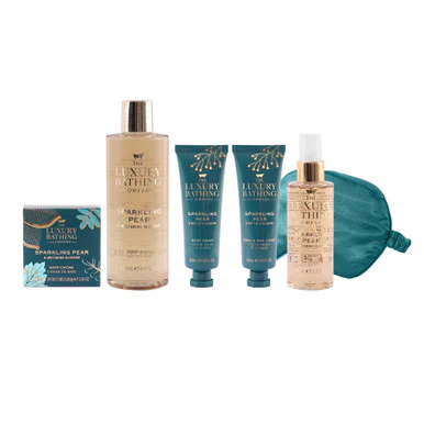 The Luxury Bathing Company Sparkling Pear & Nectarine Blossom Ultimate Night - Image 2