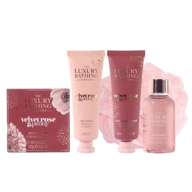 The Luxury Bathing Company Velvet Rose & Peony Stacking Treats - Image 2