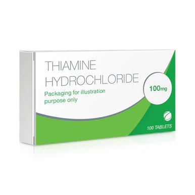 Thiamine Hydrochloride 100mg 100 Tablets