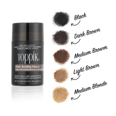 Toppik Hair Fibers Medium Brown 12g - Image 2