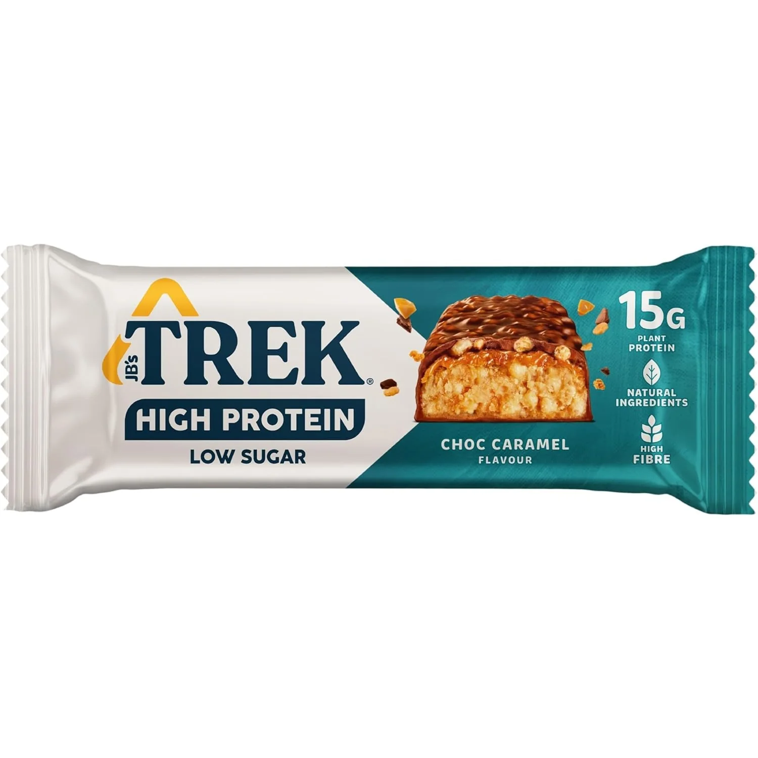 Trek High Protein Choc Caramel 12x55g - Image 2