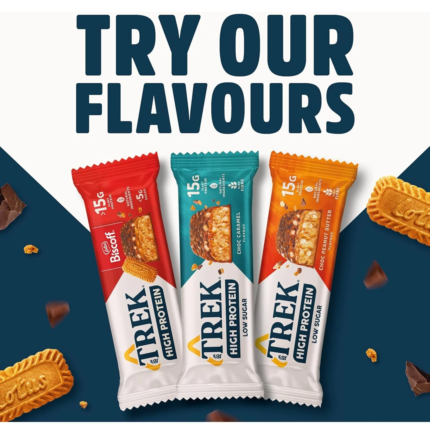 Trek High Protein Choc Caramel 12x55g - Image 5