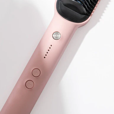 TYMO Ring Pink Hair Straightening Comb - Image 5