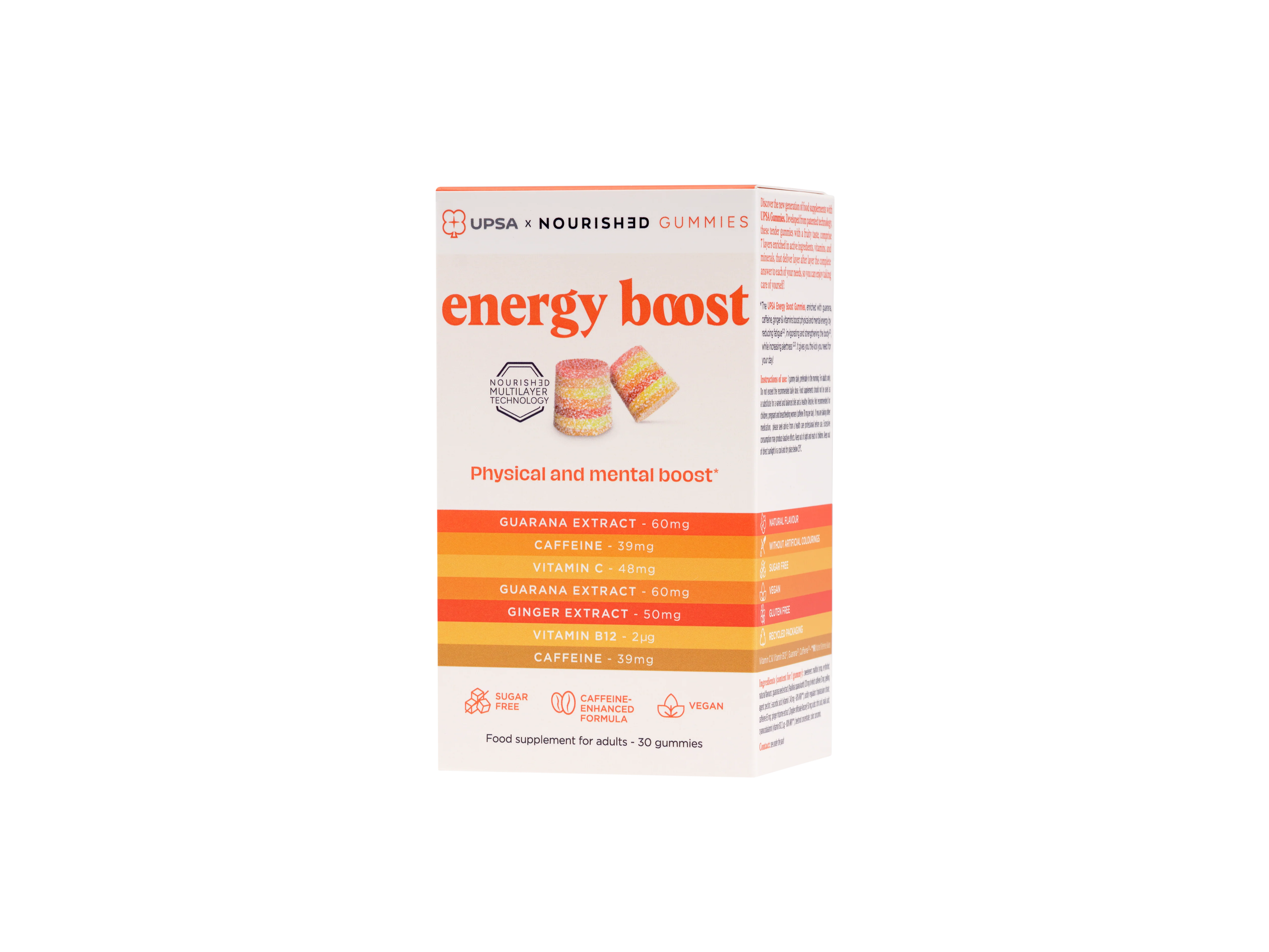 UPSA x Nourished Energy Boost 30 Gummies - Image 2