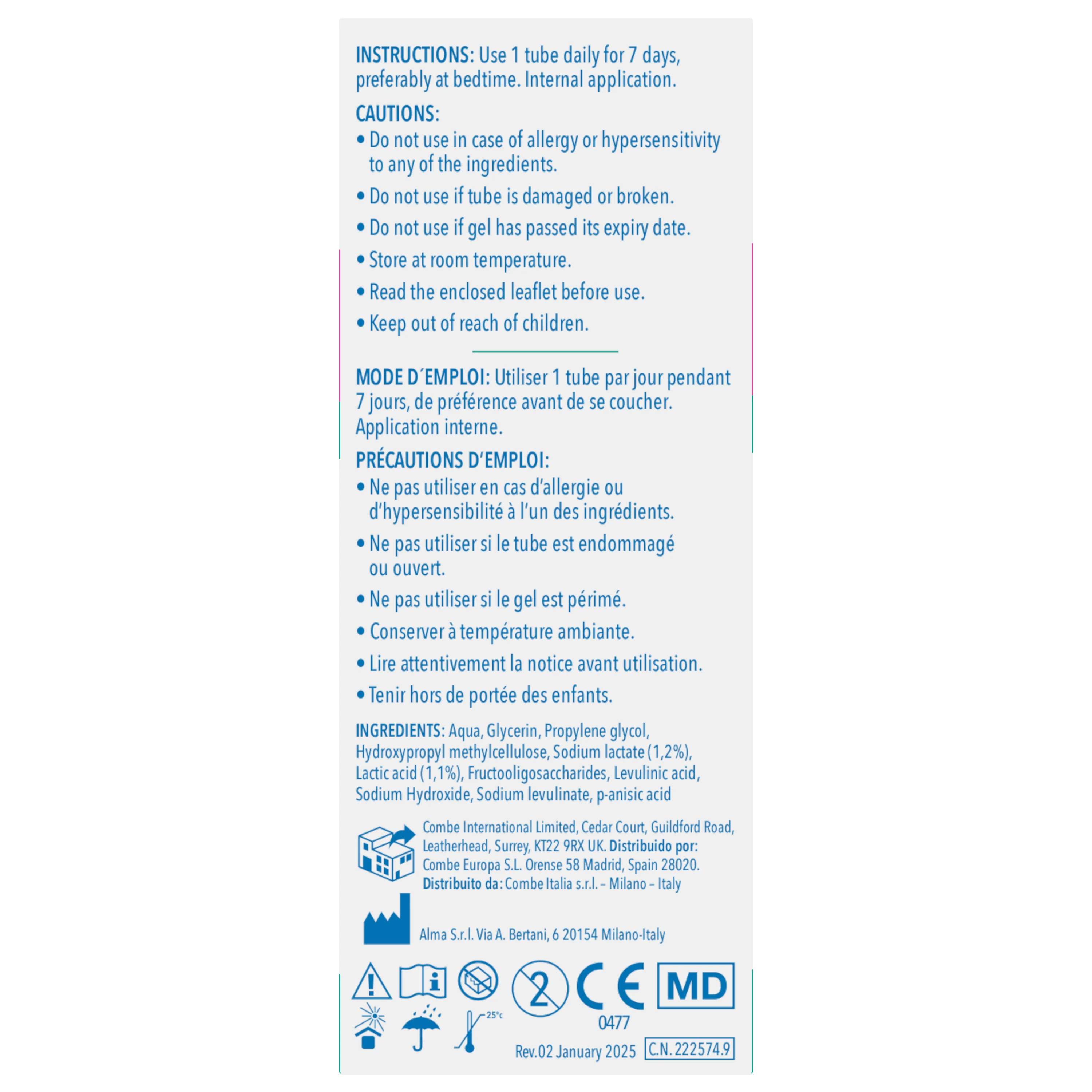 Vagisil Bacterial Vaginosis Gel 7 x 5ml - Image 2