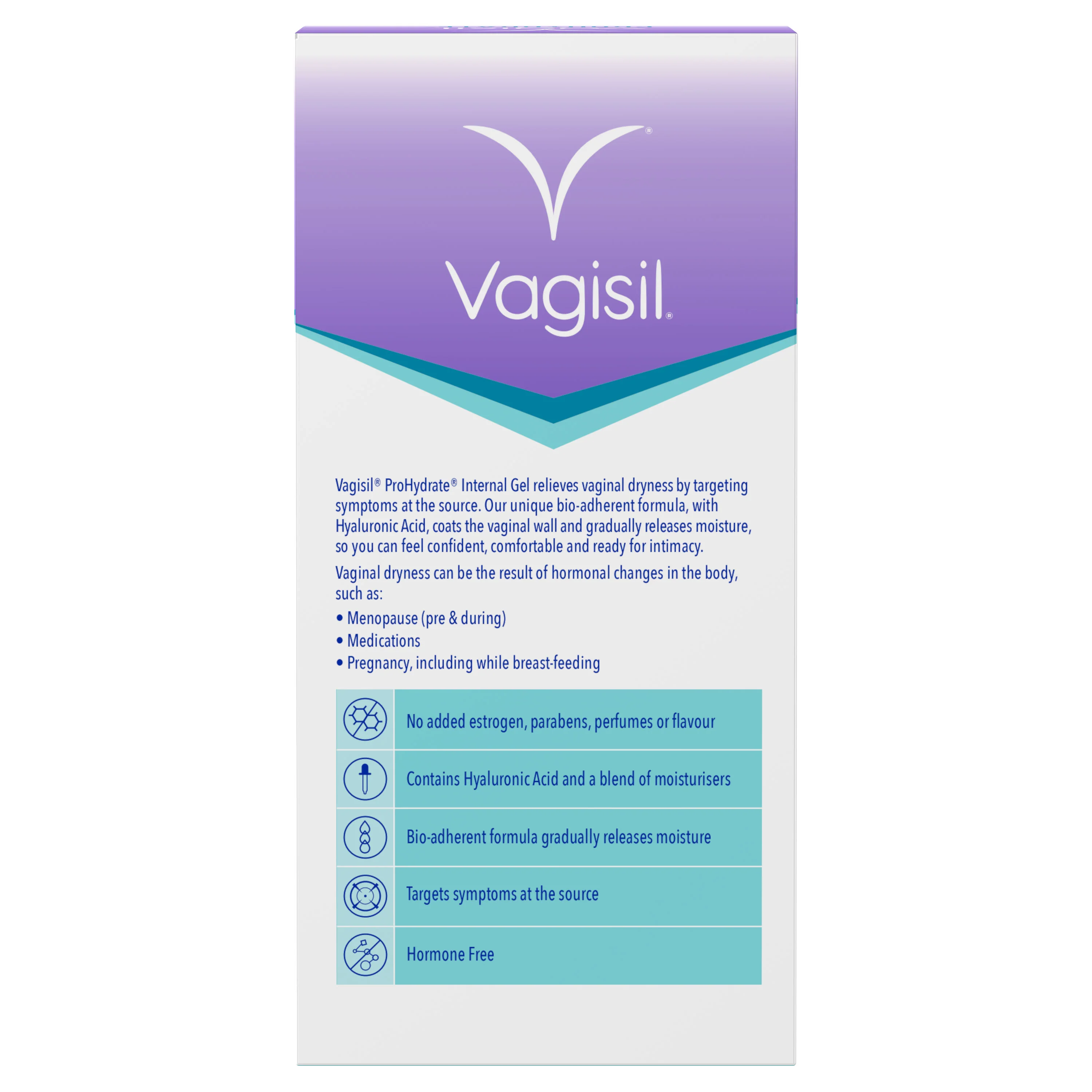 Vagisil Internal Gel ProHydrate 6 x 5g - Image 3