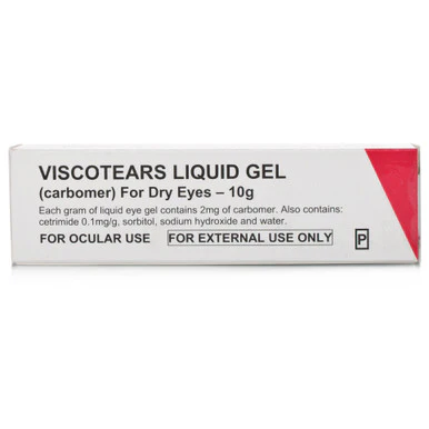 Viscotears Gel For Dry Eye Treatment 10g